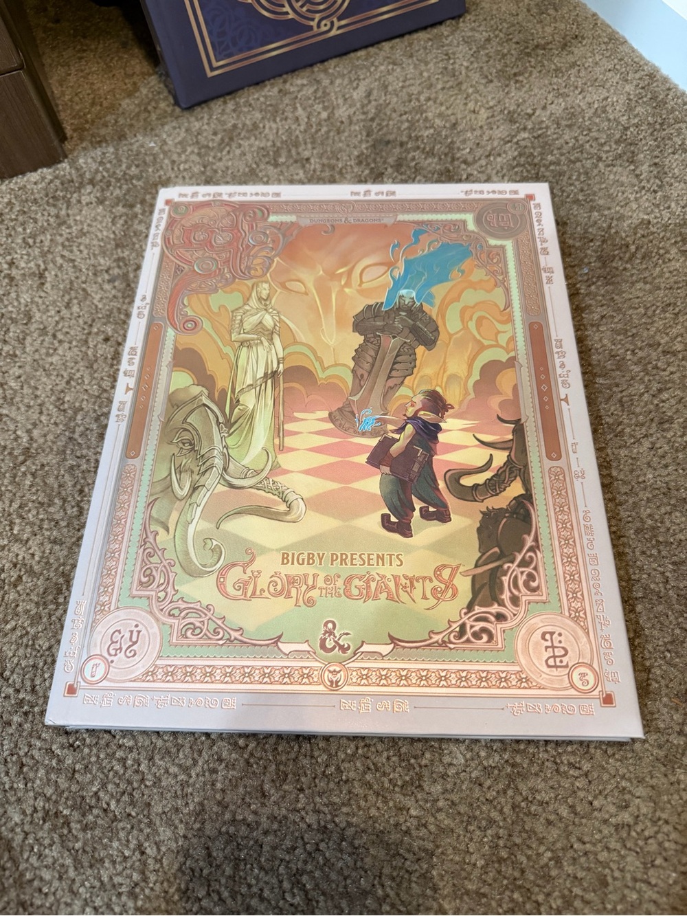 D&D Bigby presents glory of the giants - alternate cover